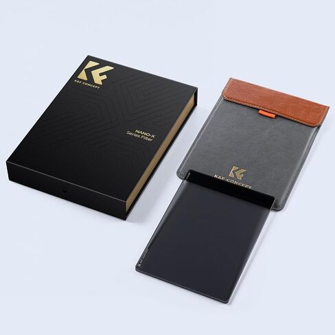 K&F CONCEPT 4" x 5.65" Square ND4 Filter Compatible with Matte Box | Ultra-Slim Optical Glass Square Cinema Neutral Density Filter with 28-Multi Coated for Matte Box-FM701 in Kuwait
