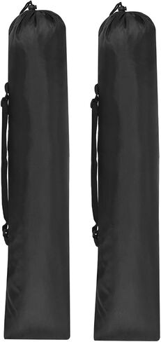 PATIKIL 38x10 Inch Camp Chair Replacement Bag, 2 Pack Nylon Folding Camping Chair Carry Bag Tripod Case Bag with Handle for Outdoor Camping, Black in Kuwait