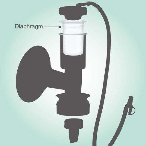 Maymom Replacement Silicone Diaphragms Copmpatible with Ameda Purely Yours Breastpump, MYA Joy; Not Original Ameda Silicone Diaphragms; 4 ct in Kuwait
