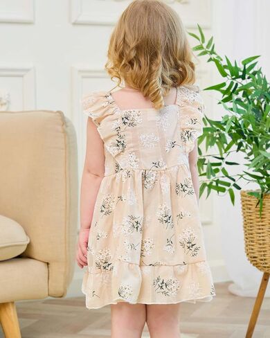Renotemy Baby Girl Outfits 6 9 12 Months Summer Cute Baby Girl Dresses in Kuwait