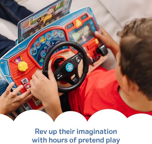 Melissa & Doug PAW Patrol Rescue Mission Wooden Dashboard Kids Activity Board, Toddler Sensory Toys, Pretend Play Driving Toy, PAW Patrol Toys for Kids Ages 3+ in Kuwait
