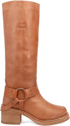 Dingo Womens Casbah Round Toe Pull On Casual Boots Over the Knee Mid Heel 2-3" in Kuwait