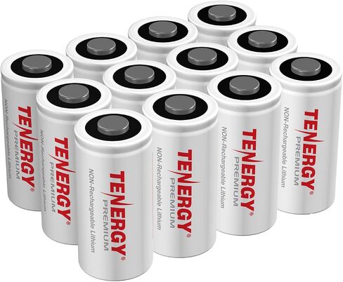 Tenergy Premium 40 Pack NonRechargeable CR123A 3V Lithium Battery, Primary Battery for Arlo Cameras, Photo Lithium Batteries, Smart Sensors, and More in Kuwait
