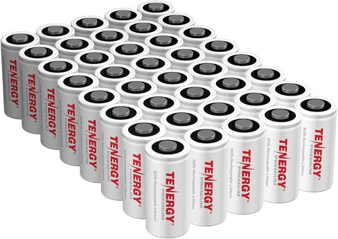 Tenergy Premium 24 Pack NonRechargeable CR123A 3V Lithium Battery, Primary Battery for Arlo Cameras, Photo Lithium Batteries, Smart Sensors, and More in Saudi Arabia