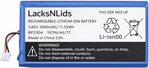 Replacement Battery for Infant Optics DXR-8 Pro & Pro SS only, 3.85V 3000mAh Lithium Ion in Kuwait