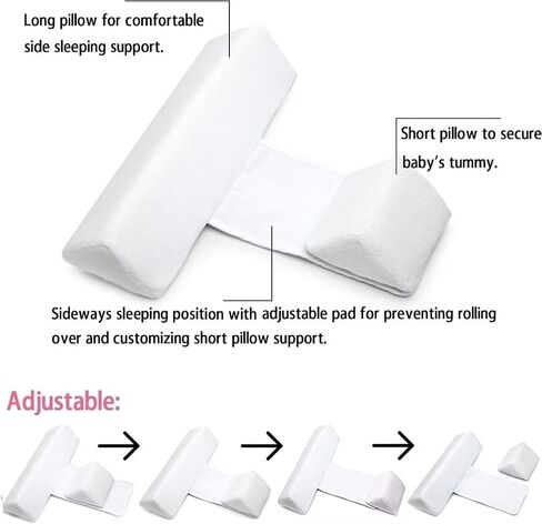 Side Sleeper Weddge Adjustable Soft and Breathable Cushion in Kuwait