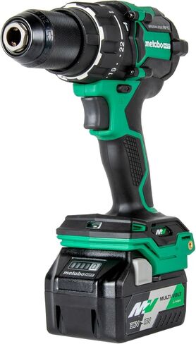 Metabo HPT 36V MultiVolt™ Cordless Brushless 1/2" Hammer Drill Kit, Power Drill Kit with Lithium-Ion Metabo Batteries , Case and Charger, Compact Lightweight Power Tool, DV36DC in Kuwait