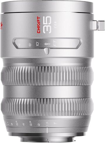 Aura 85mm T1.5 Prime Lens, Full-Frame Lightweight E-Mount Cine Lens | Fast Large Aperture, Low Distortion, Mini Breathing, Soft Bokeh, Smooth Manual Focus Compact for Filmmakers, Content Creators in Kuwait