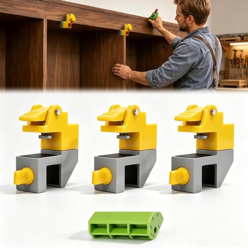 Scribe Jig Tool Kit, with 3 Simple Scribe Tool and 1 Pencil Scribe Block | Adjustable, for 15–30mm Filler and 14–20mm Carcass, Improve Efficiency and Ease of Use in Kuwait