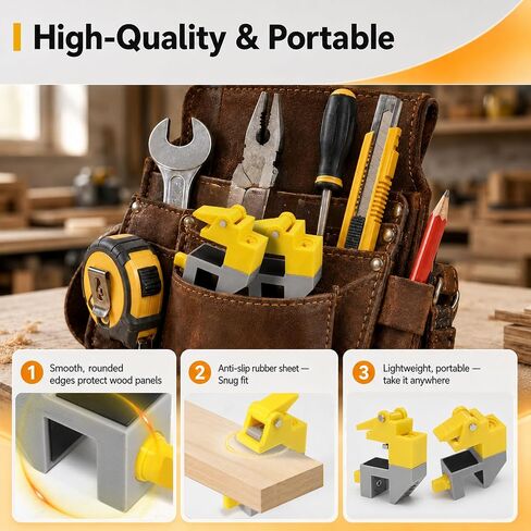 Scribe Jig Tool Kit, with 3 Simple Scribe Tool and 1 Pencil Scribe Block | Adjustable, for 15–30mm Filler and 14–20mm Carcass, Improve Efficiency and Ease of Use in Kuwait