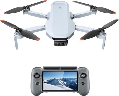 Potensic Atom 2 Fly More Combo with RC PTD 1, Drones with Camera for Adults 4K Video, 8K Photo, 10KM Transmission, 96 Mins Flight, 3-Axis Gimbal, AI Track, Vertical Shooting, AI Night Shot, Under 249g in Kuwait