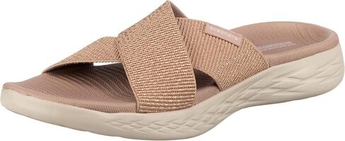 Skechers Women's On-The-Go 600 Glistening | Casual, 5GEN Cushioning, Air-Cooled Goga Mat, Machine Washable, Lightweight in Kuwait