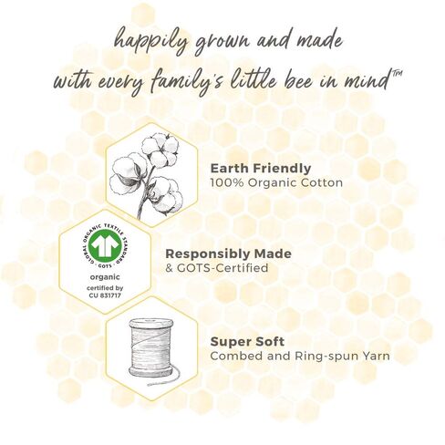 Burts Bees Baby Infant Burp Cloths, 100% Organic Cotton Extra Absorbent Soft Fabric Drool Cloths, 5-Pack Newborn Must-Have Essential Large Burping Cloths, One Size 17 x 11.75 Inches in Kuwait