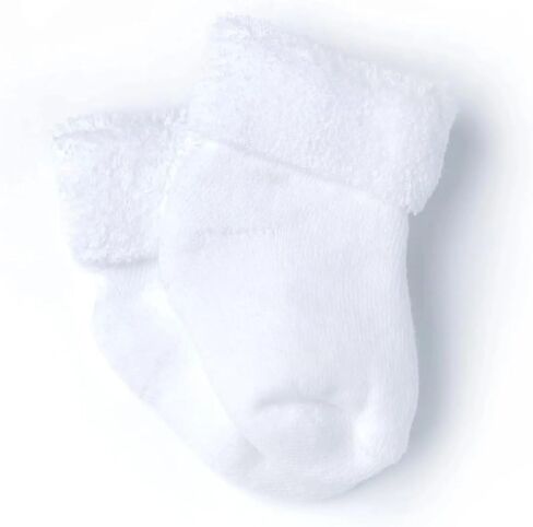 Gerber Baby Boys & Girls 6-Pack White Terry Socks in Kuwait