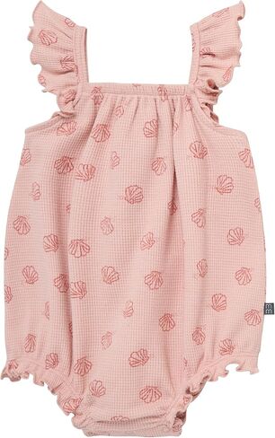 MODERNMOMENTS Baby Girls' Mini Flutter Sleeve Bubble Romper in Kuwait
