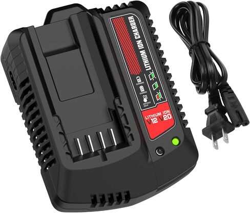 CMCB104 20V Charger Replacement for Craftsman V20 20V Battery Charger | Wall Mount, Wide Compatibility, Fast Charging, LED Diagnostics in Kuwait