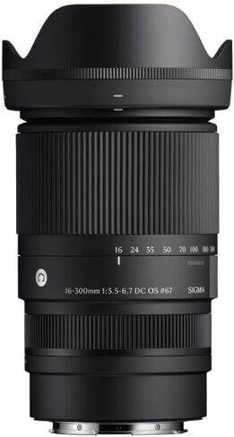 Sigma 16-300mm f/3.5-6.7 DC OS Contemporary Lens for L-Mount with Advanced Accessory and Travel Bundle | 887969 | Sigma 16-300mm L Mount Lens in Kuwait