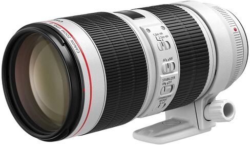 Canon EF 70-200mm f2.8 L is III USM Telephoto Lens - White (Renewed) in Kuwait