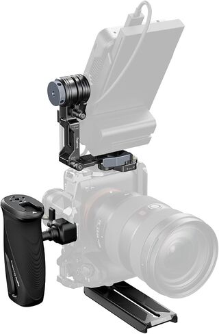 SmallRig L-Shaped Monitor Support Kit for Vertical Shooting with NATO Rails, Rotating Side Handle, Plate for Manfrotto 501PL, Stepless Damping Adjustment, Support 5" and 7" Field Monitor - 6316 in Kuwait