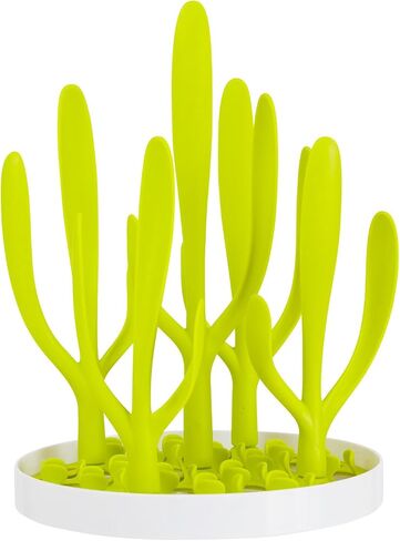 Boon Sprig Countertop Baby Bottle Drying Rack - Nature Inspired Upright Bottle Rack Dryer -Upright Drying Rack for Bottles and Baby Accessories - Baby Bottle-Feeding Supplies in Kuwait