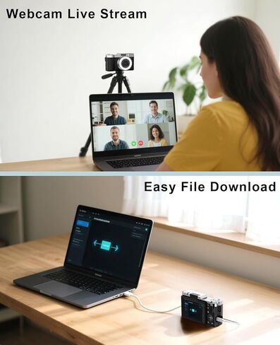 FLATIC Digital Camera, 4K 64MP Cameras for Photography with 64GB Card, 18X Zoom Autofoucs Vlogging Camera for YouTube with 180° Flip Screen, Compact Vlog Travel Camera Kit for Beginner, Teens in Kuwait