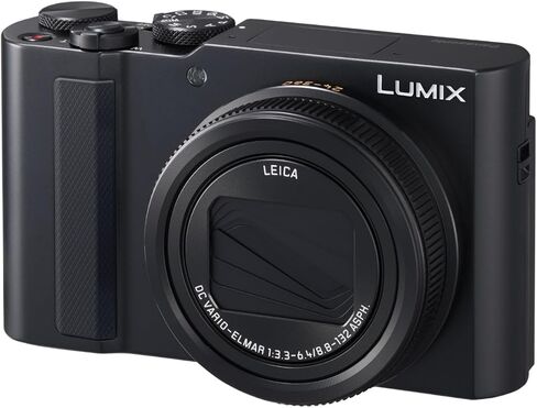 Panasonic Lumix ZS300 1 Inch 4K Compact Camera Bundle (Black, 3 Items) | 20.1MP 1.0-Type Bsi CMOS, Leica 15x Lens, 4K Video/4k Photo, Includes Kingston 32GB U3 V90 SD Card and Shoulder Bag in Kuwait