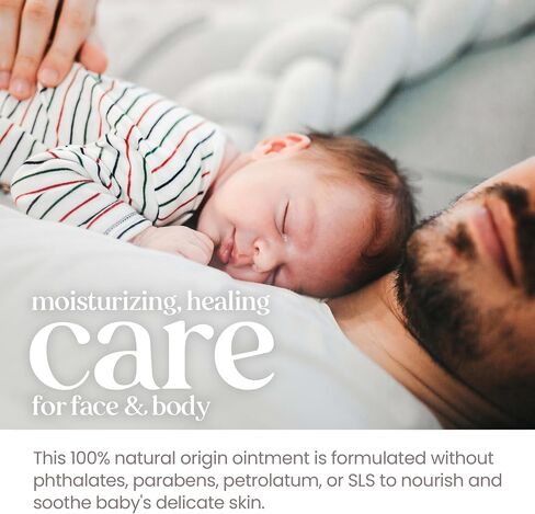 Burt's Bees Baby 100% Natural Origin Multipurpose Healing Ointment, Face & Body Baby Ointment – 7.5 Ounce Tub - Pack of 3 in Saudi Arabia