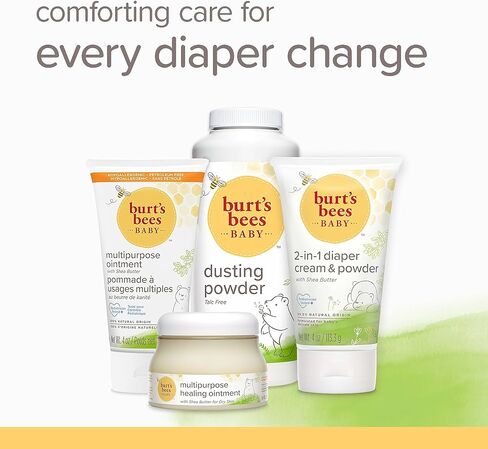 Burt's Bees Baby 100% Natural Origin Multipurpose Healing Ointment, Face & Body Baby Ointment – 7.5 Ounce Tub - Pack of 3 in Saudi Arabia