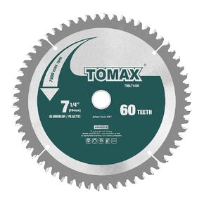 TOMAX 10 بوصة 80 سن TCG من الألومنيوم والمعادن غير الحديدية شفرة المنشار مع أربور 5/8 بوصة in Kuwait