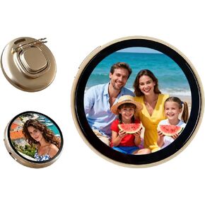 AI Battery Power Digital Photo Frame Electronic LED Screen Customizable Touchscreen 1.9'' HD IPS, Share Photos and Videos 6 Hours,1GB,Wedding Ideal Christmas for Loved Ones in Saudi Arabia
