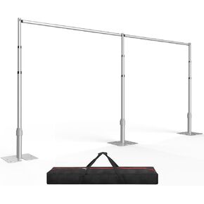 EMART Backdrop Stand Heavy Duty 10x20Ft Adjustable Pipe and Drape Stand Kit in Saudi Arabia
