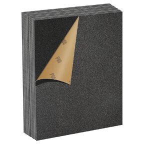 12 Sheets Sandpaper 9 x 11 Inch, 400-3000 Grit Wet Dry Sanding Paper | 400/600/800/1000/2000/3000 Assortment Grit, Silicon Carbide Abrasive Sand Sheets for Sanding Metal Wall Wood Automotive in Kuwait