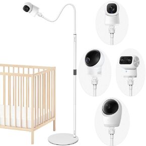 حامل حامل أرضي مطور لمراقبة الأطفال قابل للتركيب مع Babysense HDS2 / Max View وحامل كاميرات الأطفال Pro/Prisma ارتفاع قابل للتعديل وحامل أرضي لكاميرا الأطفال حامل مرن لكاميرات الأطفال in Kuwait
