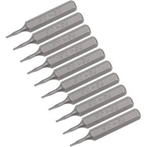 uxcell Screwdriver Bits 10pcs 5/32 Inch Hex Shank Star-Shape P2/0.8mm Screwdriver Bit Set 28mm Length P2 Screw Driver Kit Tools in Kuwait