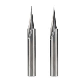 V21201 V-Point Router Bit 20 Degree Profile Bit for Wood Carving | for Outlining Letters in Wood Signs, Tracing Lines in Kuwait