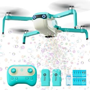 Holy Stone HS320 Bubble Drone for Kids and Beginners –Bubble Machine with Headless Mode, Auto Rotation, One‑Key Takeoff & Landing, Two Batteries, Great Gift Toy for Outdoor Play, Parties, Boys & Girls in Saudi Arabia