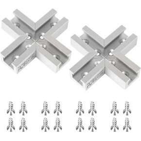 POWERTEC 71351-P2 T-Track 48 Inch Heavy Duty | Specialized T Slot Track Mounting for 1/4"-20 Hex Bolt, 2PK in Saudi Arabia