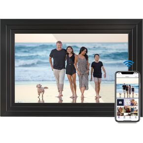 Uhale Digital Picture Frame, 10.1-inch High Definition Touch Screen, Digital Photo Frame with Automatic Rotation Feature (Ripple) in Kuwait