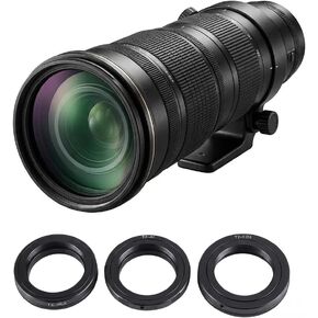 420-800mm f/8.3 Super Telephoto Lens with 3 T-Adapters for Sony E Mount, Canon EF, Nikon F | Manual Focus (No Auto-Focus) Mirrorless DSLR Camera Lens for Moon & Wildlife Photography in Kuwait