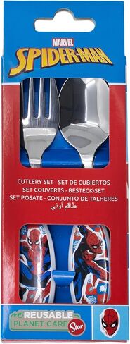 Stor Spider-man Children's Tableware Stainless Steel Set of 1 in Kuwait