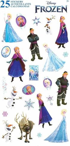 Disney Frozen Dinnerware Set for Kids - Kitchen Accessories Bundle with 2 Dinner Plates Plus Stickers | Disney Frozen Dinnerware Pack for Girls in Kuwait