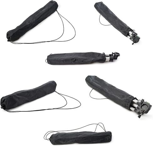 16.5"X2" Long Monopod Carrying Case Bag, Nylon Carry Bag with Shoulder Strap Portable Folding for Camera Monopod, Black in Kuwait