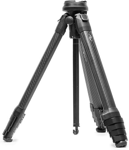 Peak Design Travel Tripod, Aluminum, Compact Design, Quick Setup and Takedown, Pro-Level Stability, Ergonomic Ball Head, Compact and Portable Travel Tripod for Camera and Phone, 20 lb Capacity in Kuwait