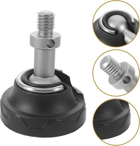 VANZACK 360° Rotating Monopod Foot Pad with 3/8" Tripod Foot Design 45mm Diameter for Camera Telescope Stand and Binoculars Tripod Mount for Outdoor and Studio Use in Kuwait