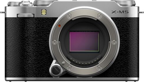 Fujifilm X-M5 Mirrorless Digital Camera Body – Silver in Kuwait