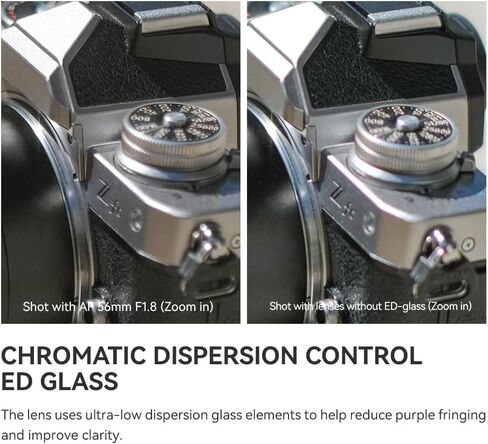 TTArtisan AF 56mm F1.8 Fuji XF, 56mm f/1.8 Fuji X Mount Lens, APS-C Lens for Fujifilm X-Mount XS10 X-A5 X-A7 X-M1 X-M2 X-E4 X-T1 X-T10 X-T2 X-T20 X-T3 X-T4 X-T100 (Black) in Kuwait