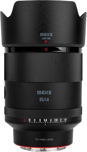 Meike 85mm F1.4 AF Lens for Sony E Mount Full-Frame Cameras, Portrait Lens | Large aperture creates creamy bokeh, fast STM autofocus and sharp image quality for Sony E Mount A7 III A7 IV A7R in Kuwait