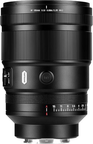7artisans AutoFocus 135mm F1.8 Full Frame Lens, F1.8 Large Aperture,Support Automatic/Manual Compatible for Sony FX A1 A9 A7M A7R A7S A7C ZVE Series FX3,A9II,A7M2,A7S2 in Kuwait