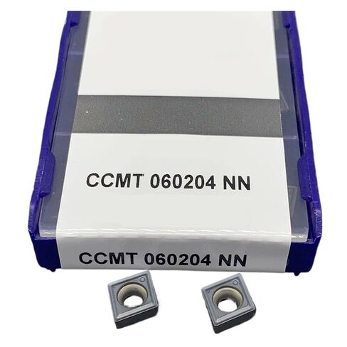 High Toughness Turning Blade Machine Accessories 10PCS CCMT060204 Cylindrical Turning Tool Hard Alloy Blade External in Kuwait