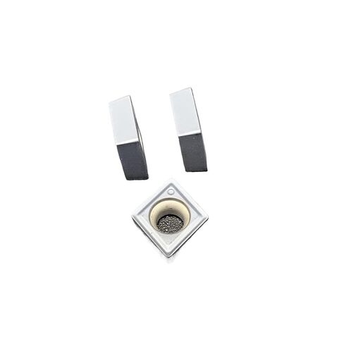 High Toughness Turning Blade Machine Accessories 10PCS CCMT060204 Cylindrical Turning Tool Hard Alloy Blade External in Kuwait